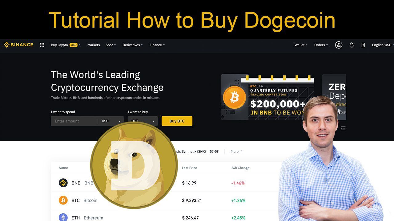 How to Buy Dogecoin With Binance ?