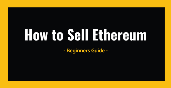 How to Sell Ethereum
