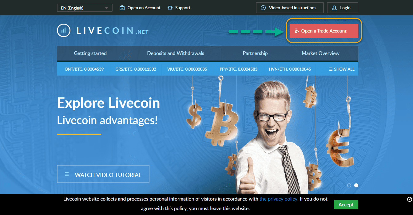 How to buy Litecoin on LiveCoin
