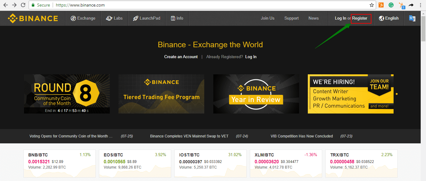 How to buy Dogecoin (DOGE) on Binance
