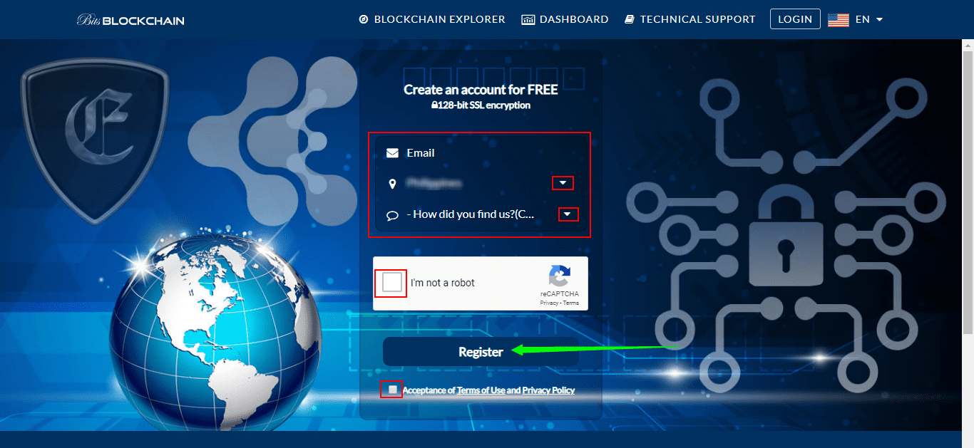 how to buy Litecoin on Bits Blockchain