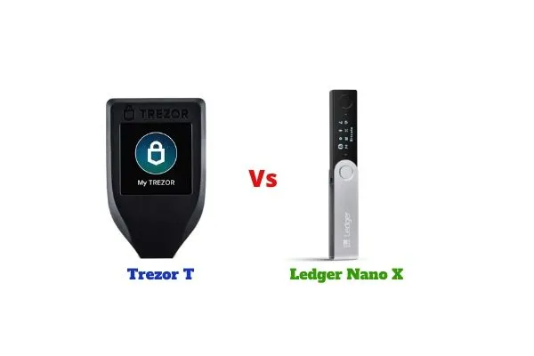 Ledger Nano X vs Trezor Model T Crypto Wallet