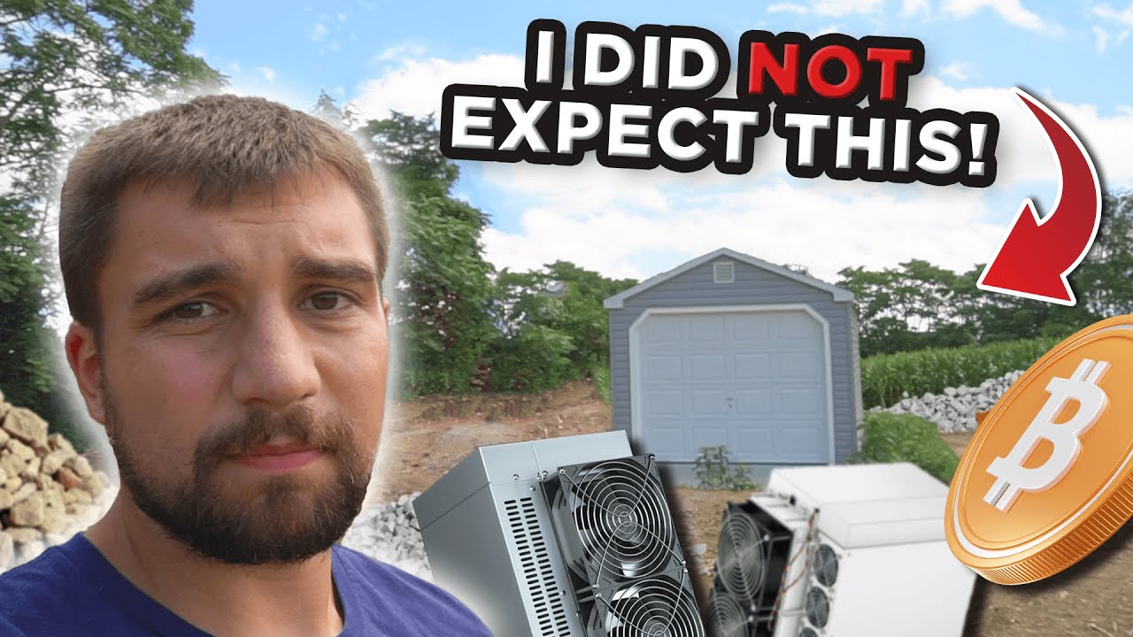 I Was NOT Expecting This… Crypto Mining Farm Build Update