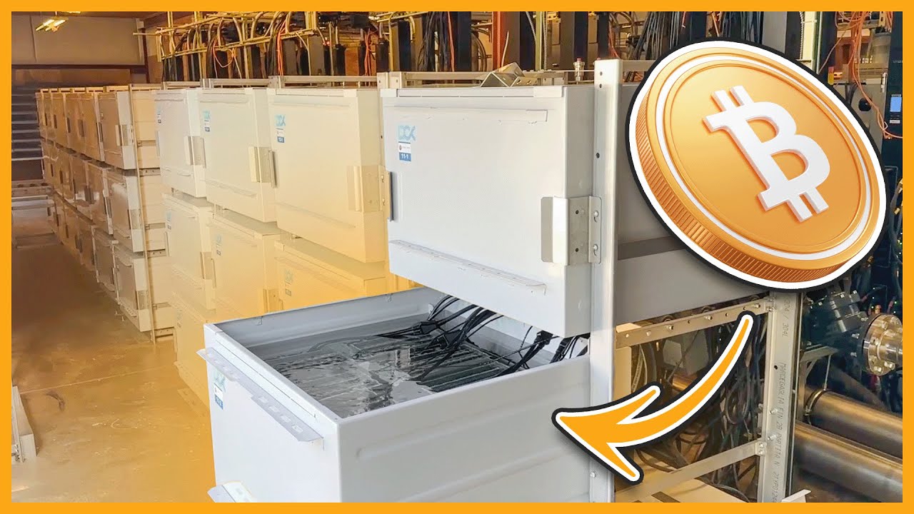 Inside a Liquid Cooled Bitcoin Mine