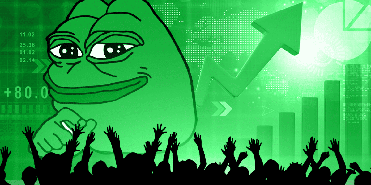 PEPE Market Cap Doubles as Interest in the Memecoin Rises