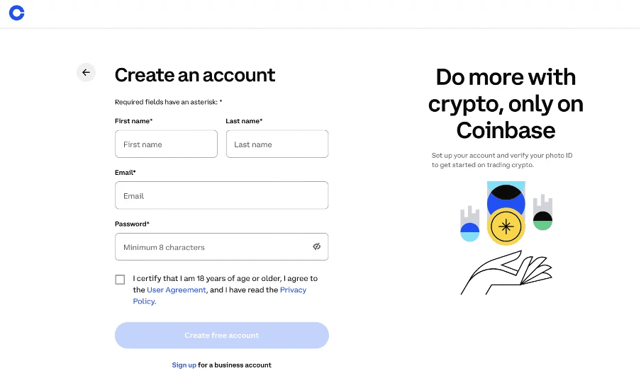 Step 1: Log in to your Binance and/or Coinbase account.