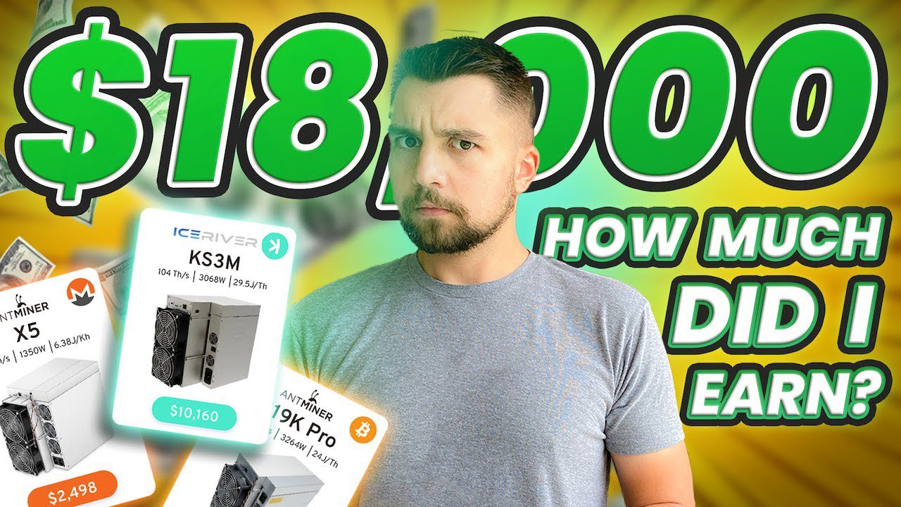 How Much Did My New $18,000 of Miners Earn in Passive Income This Week?