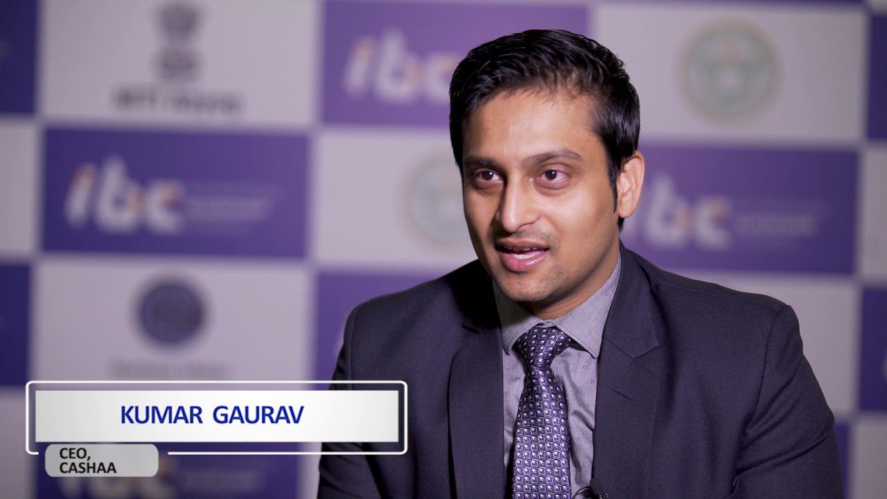 Kumar Gaurav, the CEO of Cashaa