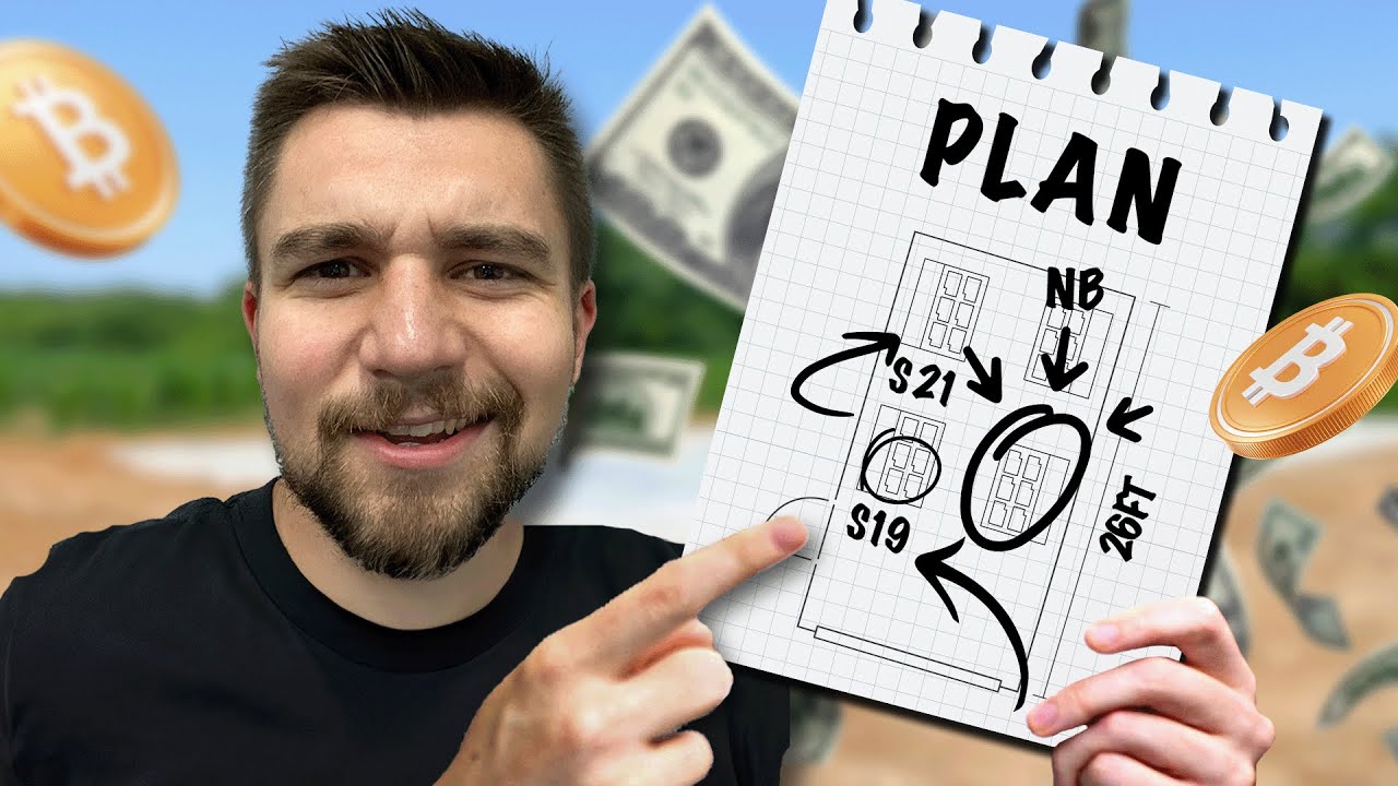 My Bitcoin Immersion Mining Shed Plans REVEALED!