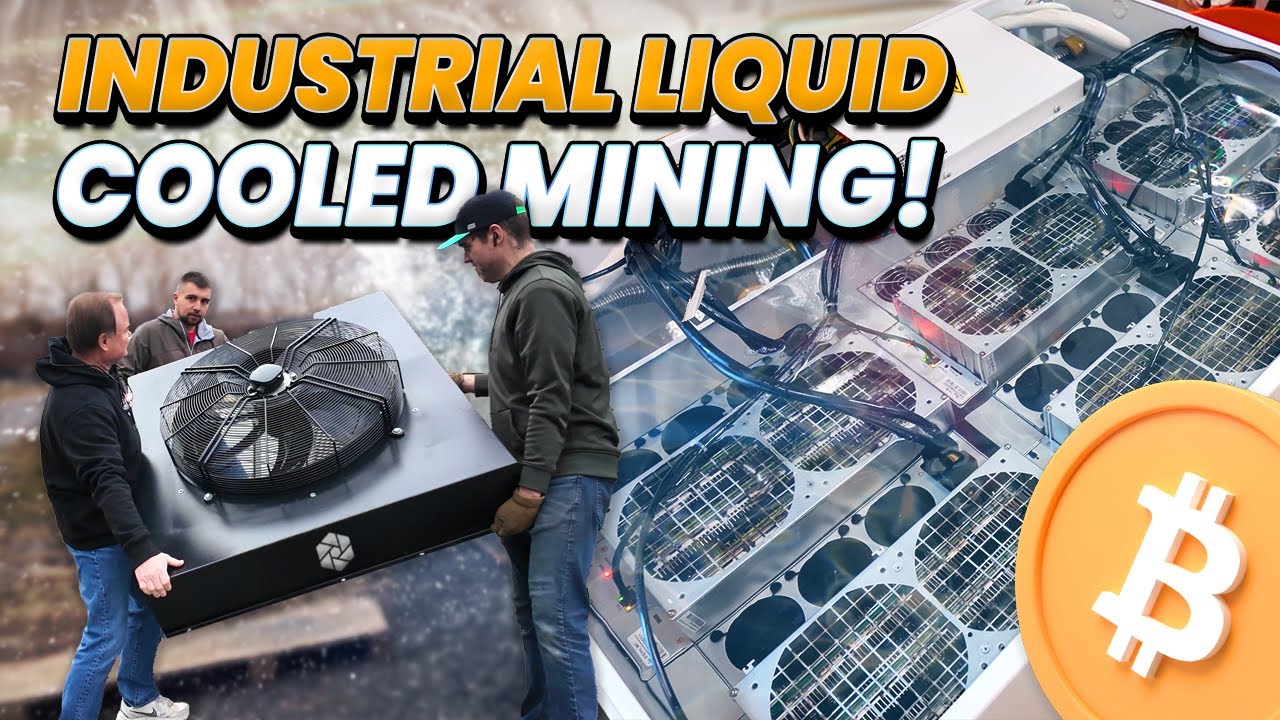 Industrial Liquid Cooled Bitcoin Mining Install & Review – BiXBiT
