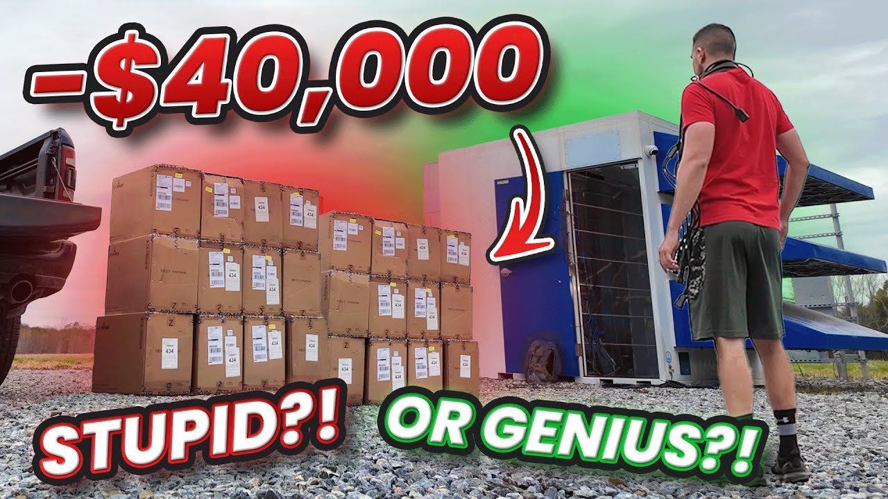 I Bought $40,000 of Miners