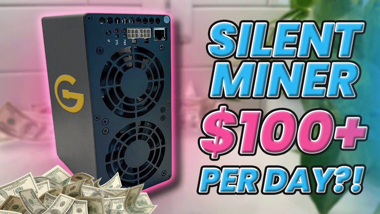 Does This New Mini Silent Miner Earn $100+ PER DAY?! Really though?