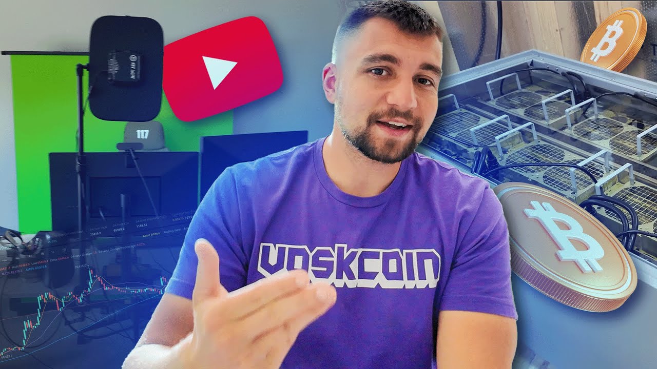 Building a Crypto YouTube Channel and Bitcoin Mining Farm
