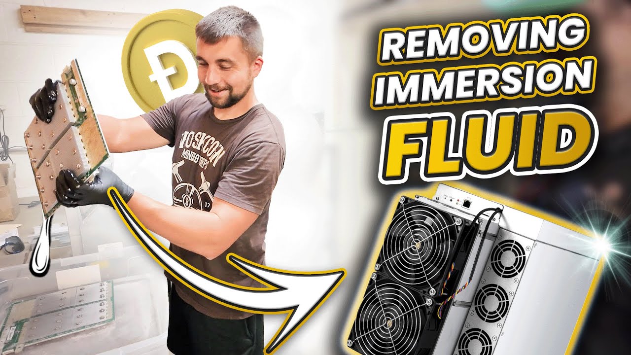 How To CLEAN Immersion Fluid off ASIC Miners