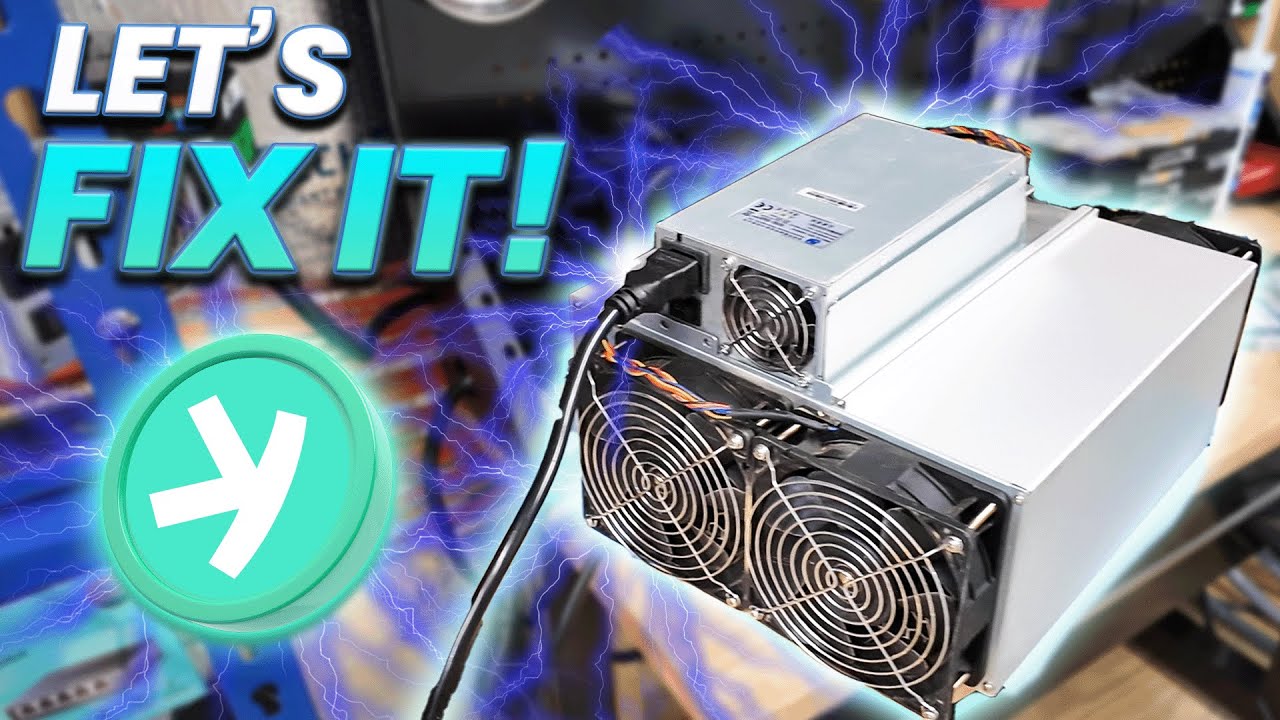 Fixing a BROKEN ASIC Kaspa Miner