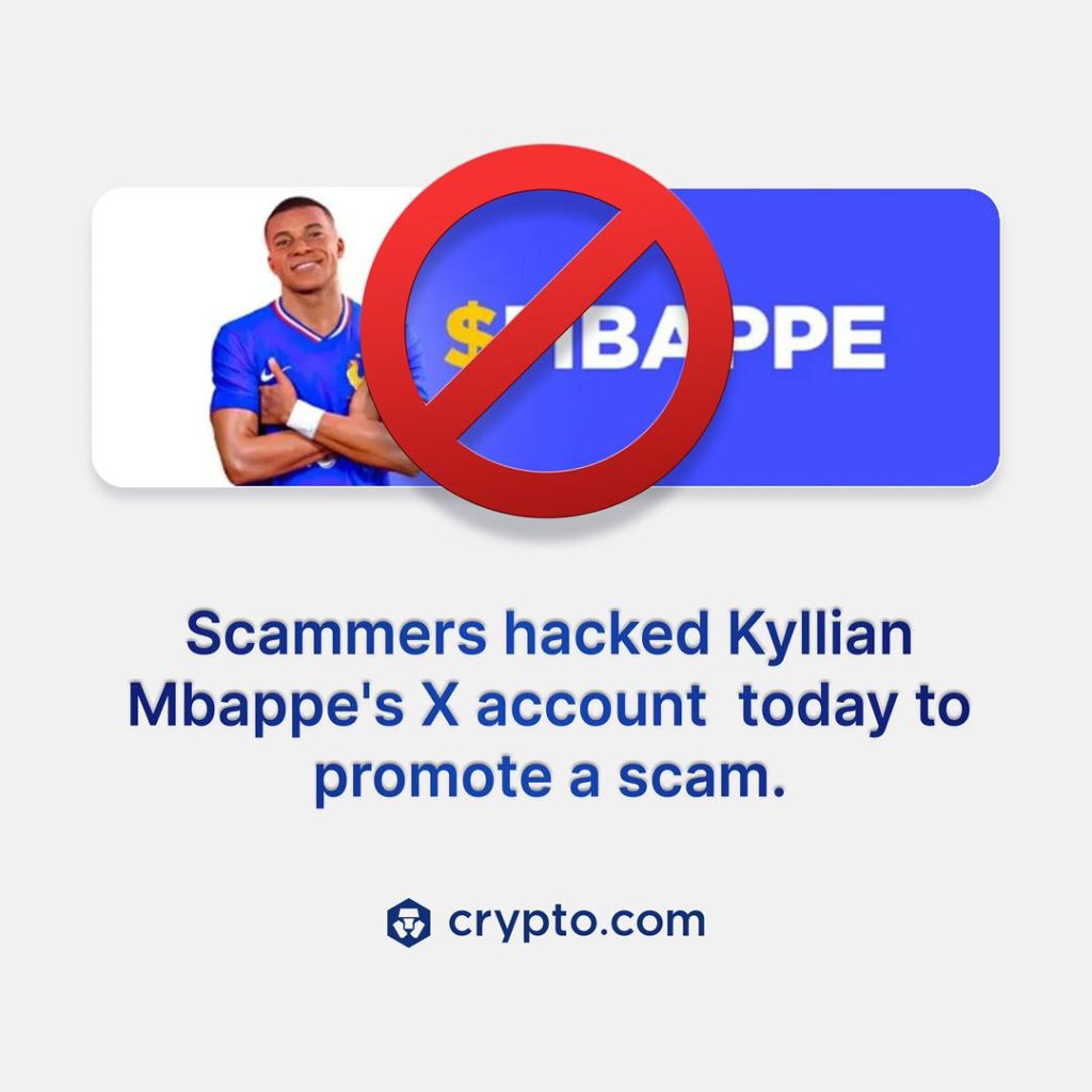 Kylian Mbappé Warns Crypto Enthusiasts of Scam Token Promotion