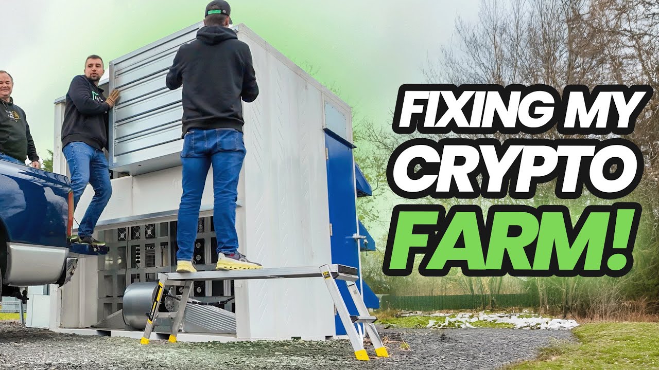 Upgrading a Bitcoin & Dogecoin Mining Farm [ Video ]