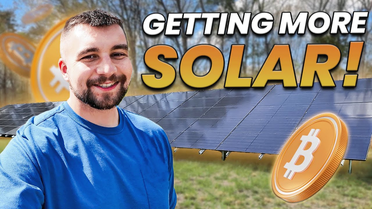 MORE SOLAR – Powering my HOUSE and a Bitcoin Miner!