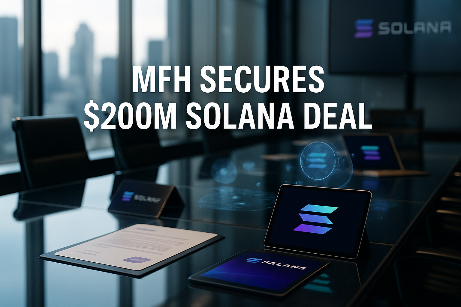 Mercury Fintech Raises $200M for Solana Treasury in $3.5B Move