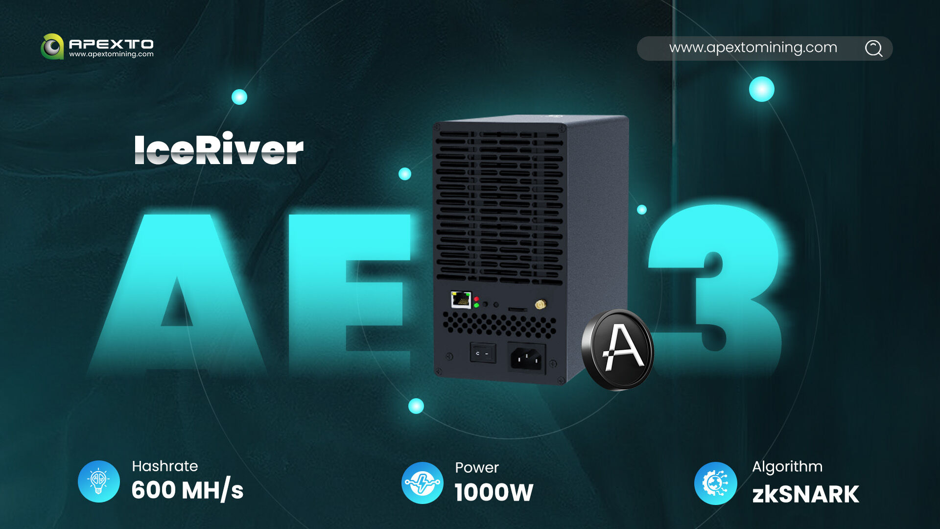 Detailed Review: IceRiver ALEO AE3(600Mh)