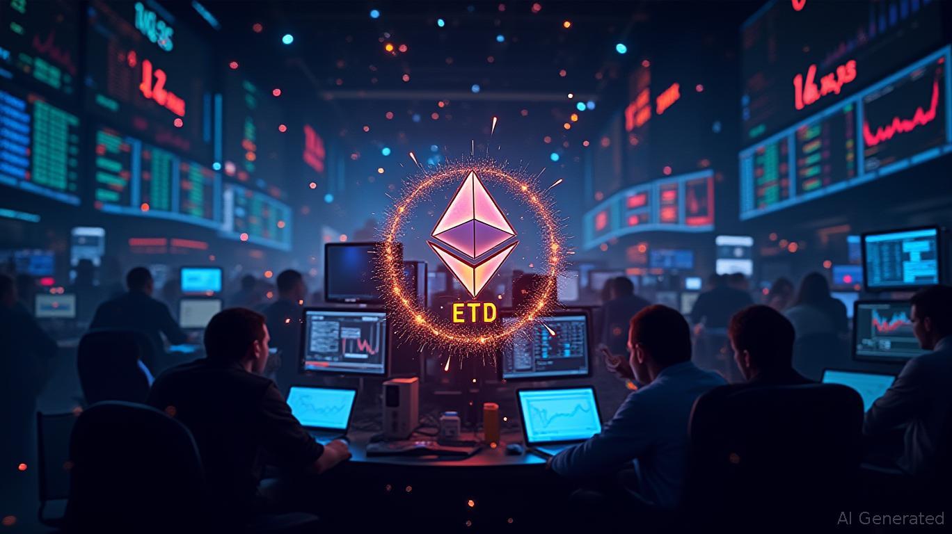 US Ethereum Spot ETFs See $8.64B Inflow in First Year