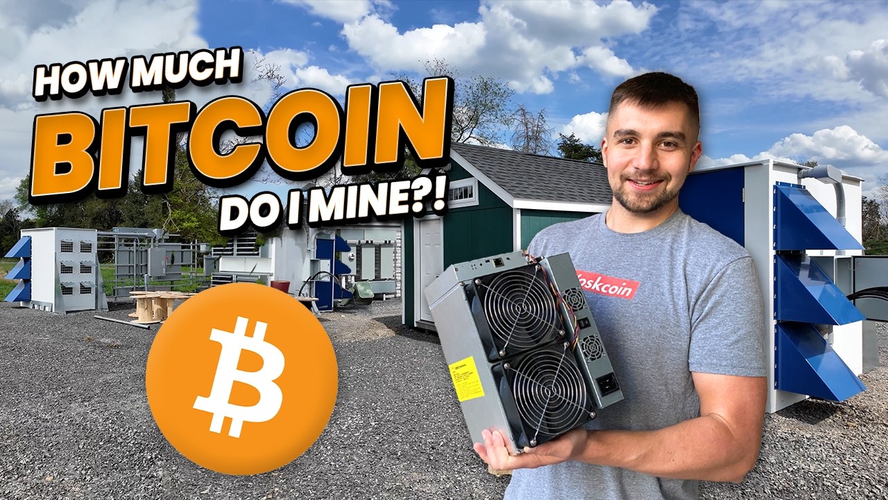 New Bitcoin Mining Record! How Much Bitcoin Mined with 8 PH/s loading=